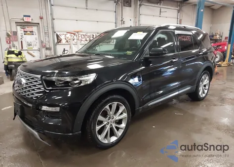 2021 Ford Explorer Platinum z USA, uszkodzony, nr VIN 1FM5K8HCXMGA09939